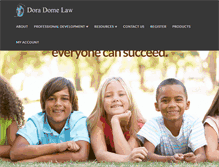 Tablet Screenshot of doradomelaw.com